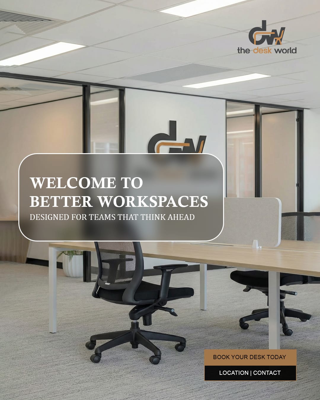 Luxury soundproofed private office cabins